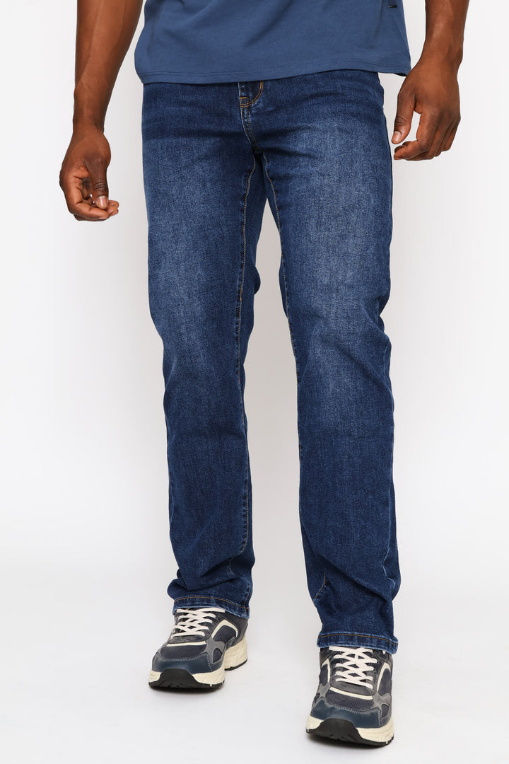 Straight Fashion Denim - Dark Wash