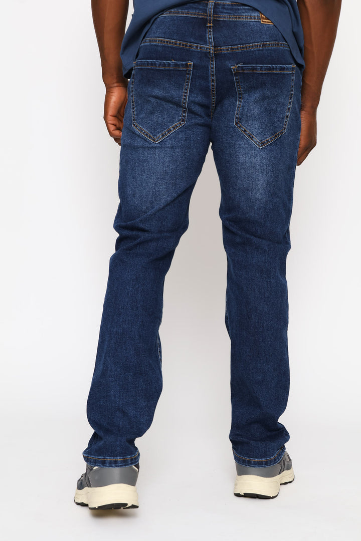 Straight Fashion Denim - Dark Wash
