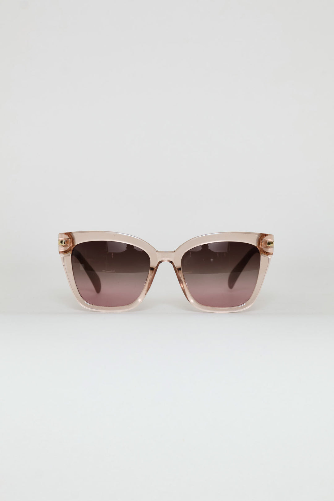 Mauve Frame Smoke Lens Sunglasses - Mauve