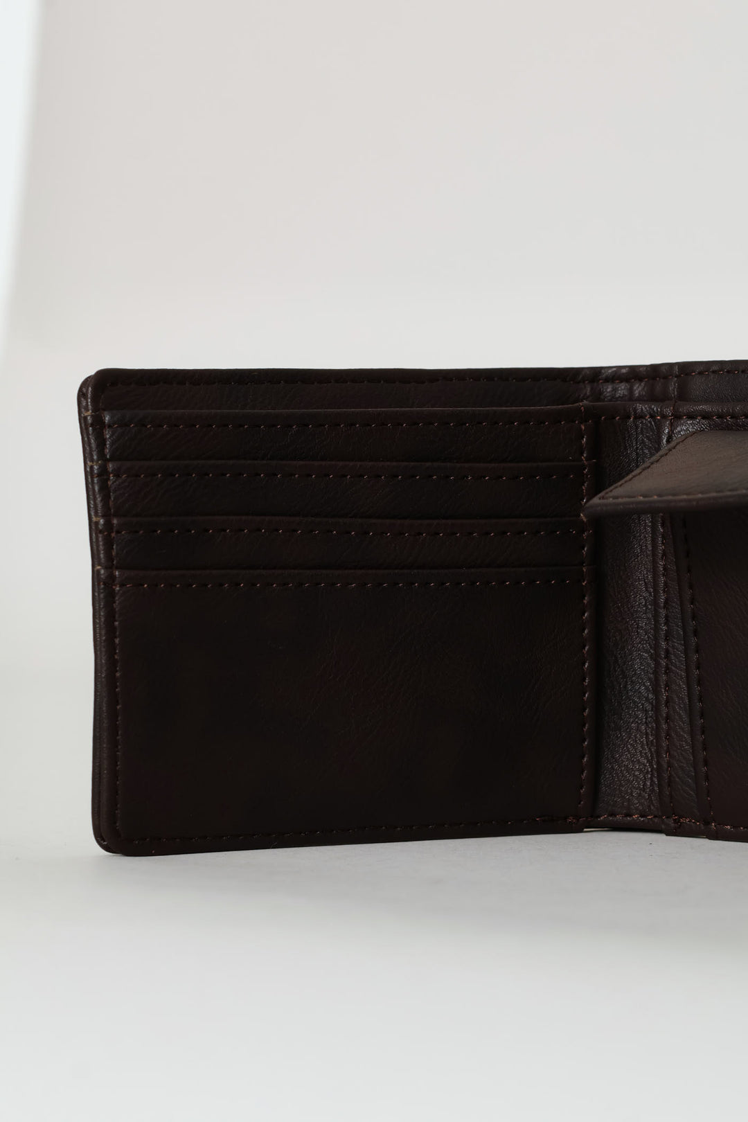 Bill Fold With Removable Cardholder Wallet - Brown