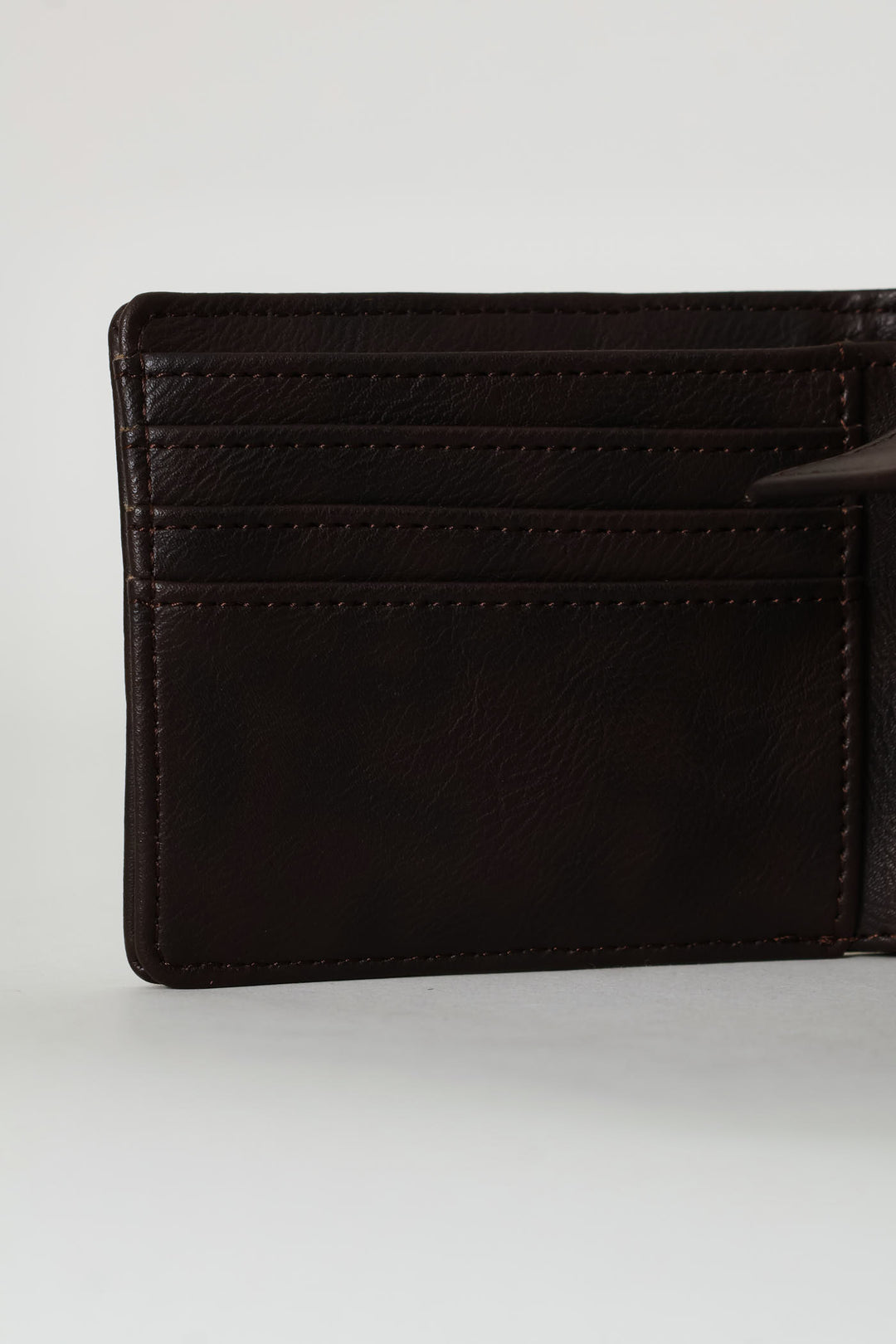 Bill Fold With Removable Cardholder Wallet - Brown