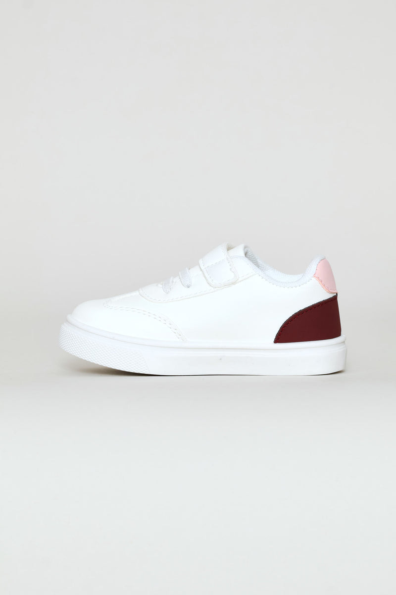 Baby Girls Street Sneaker - White