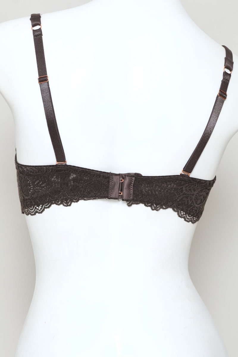2 Pack Galoon Lace Balconette Bra - Multi