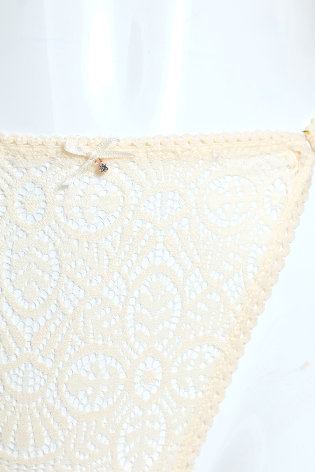 2 Pack Galoon Lace Brazilian Panties - Multi