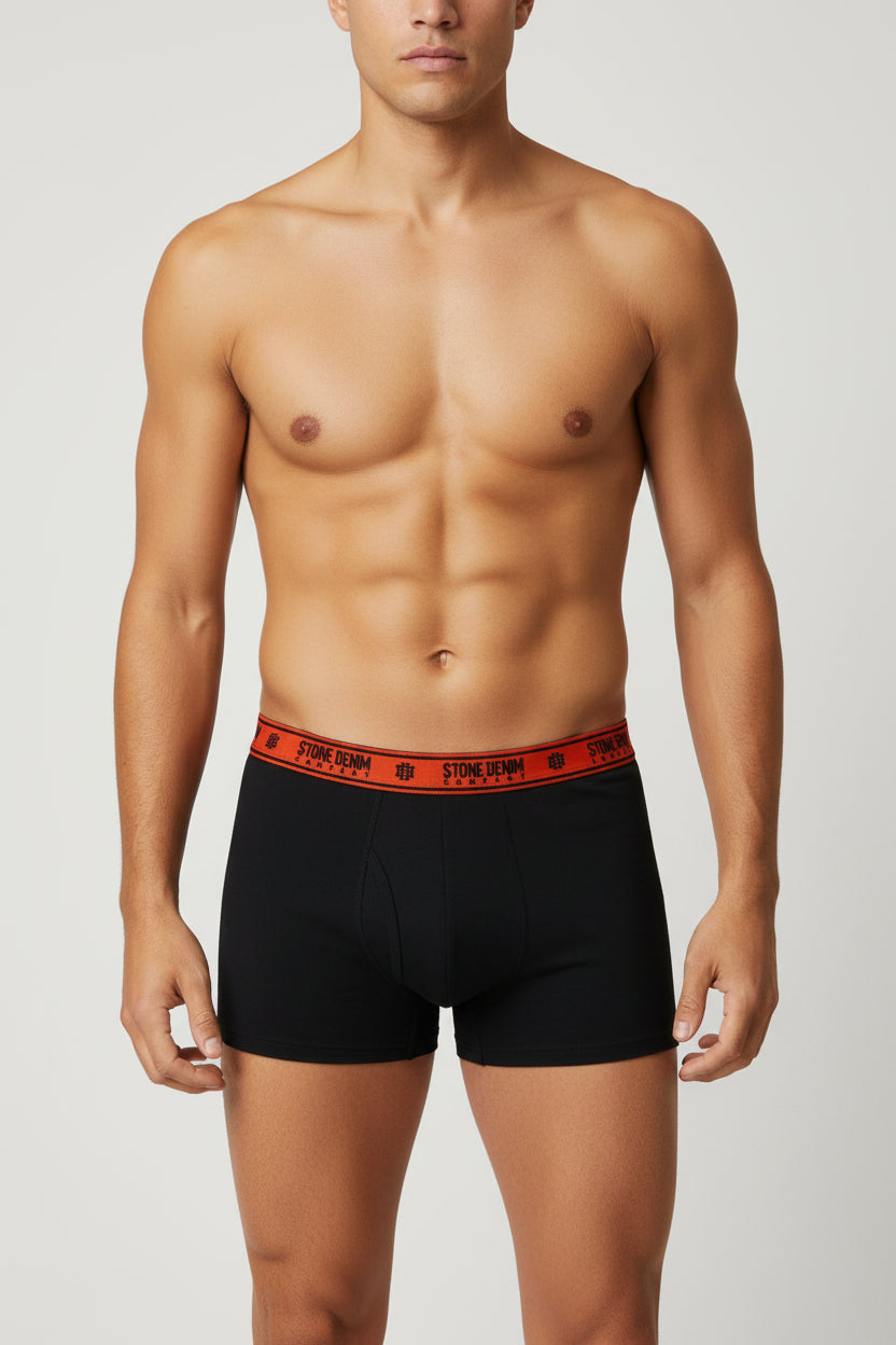 3 Pack Long Length Fashion Trunks - Multi