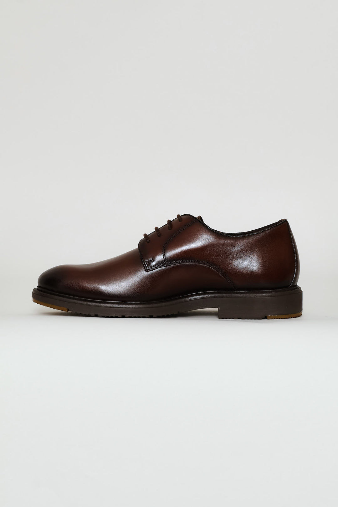Talon Lace Up Derby Shoe - Brown