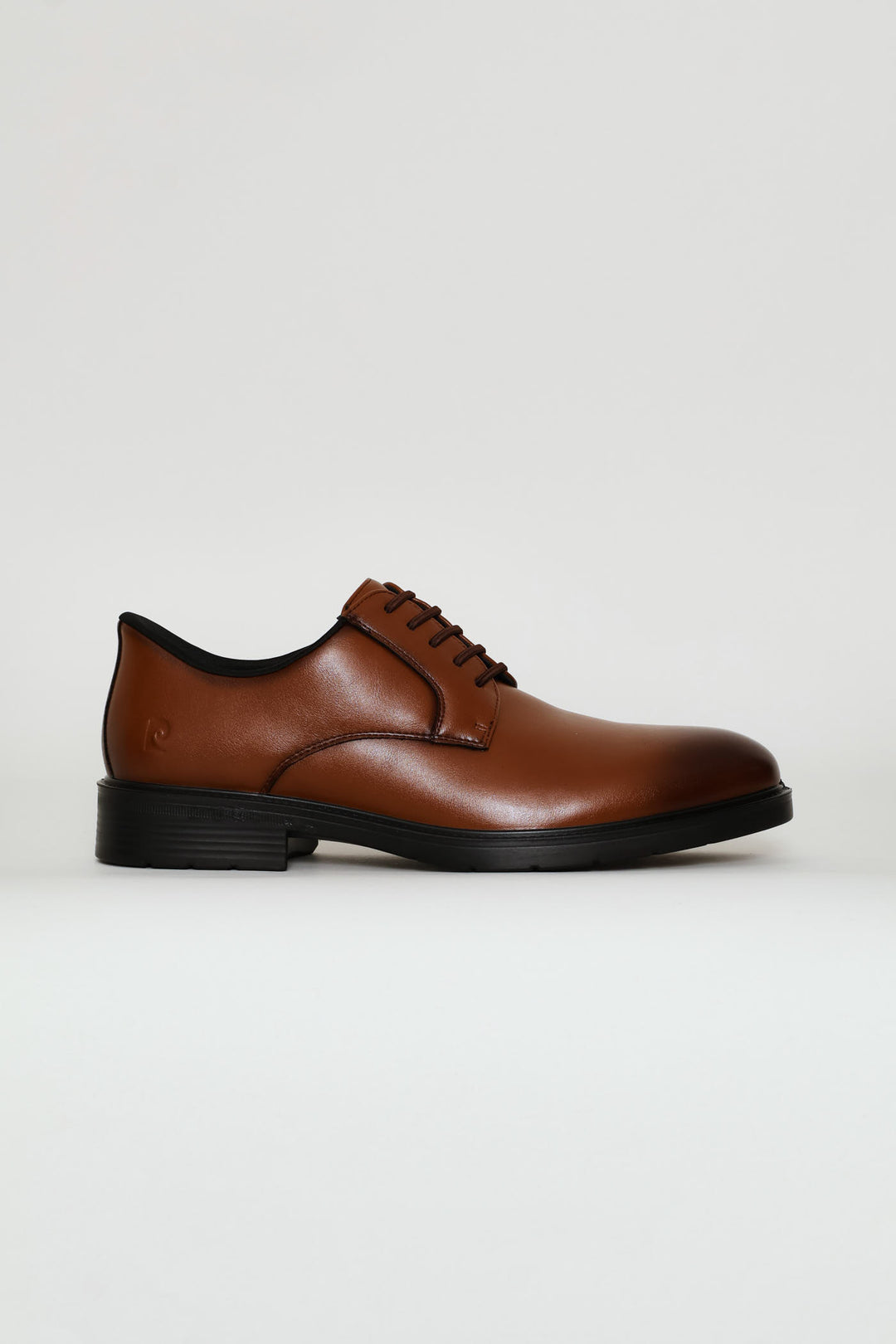 Pc Eezy Fit Toe Cap Derby Shoe - Black