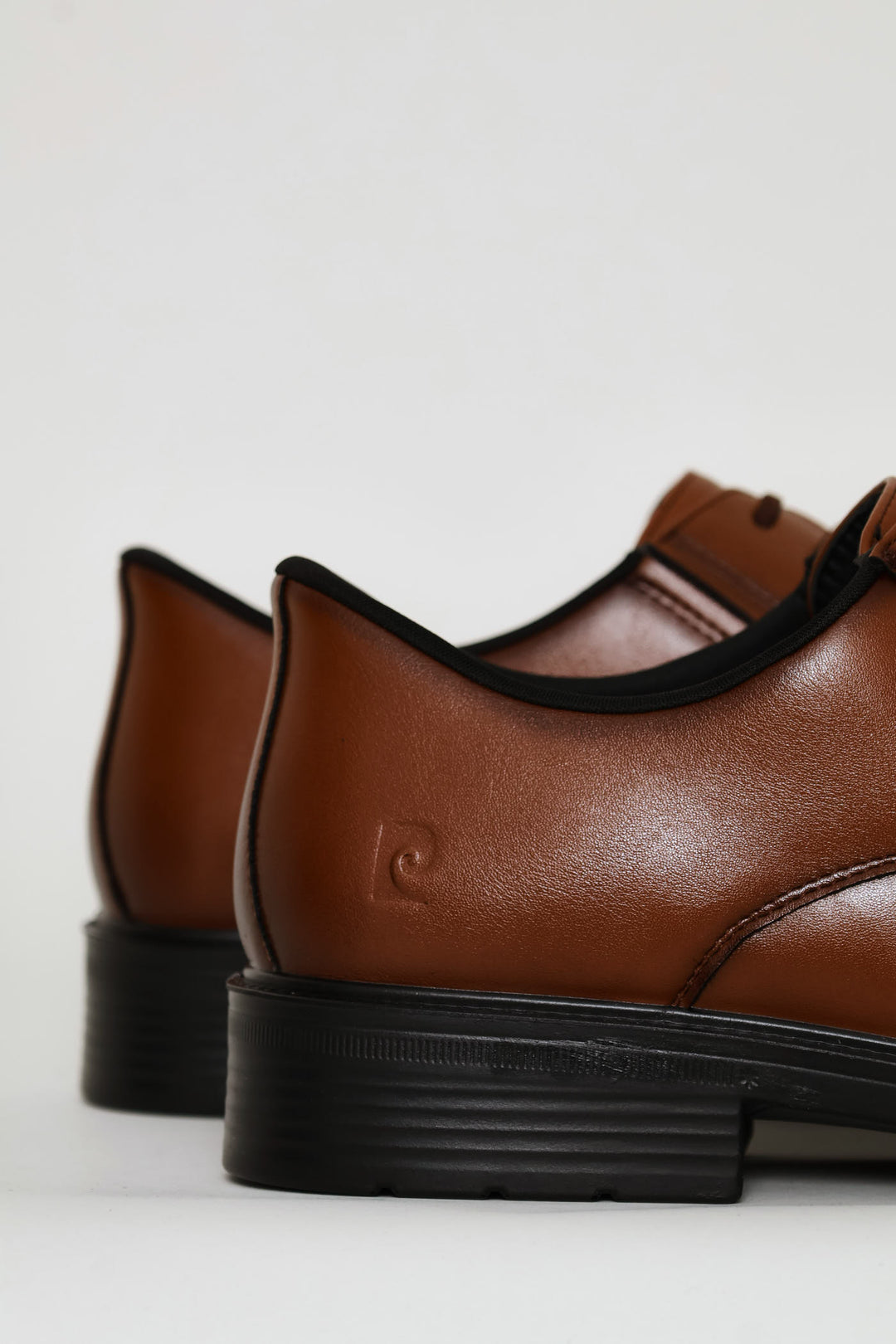 Pc Eezy Fit Toe Cap Derby Shoe - Black