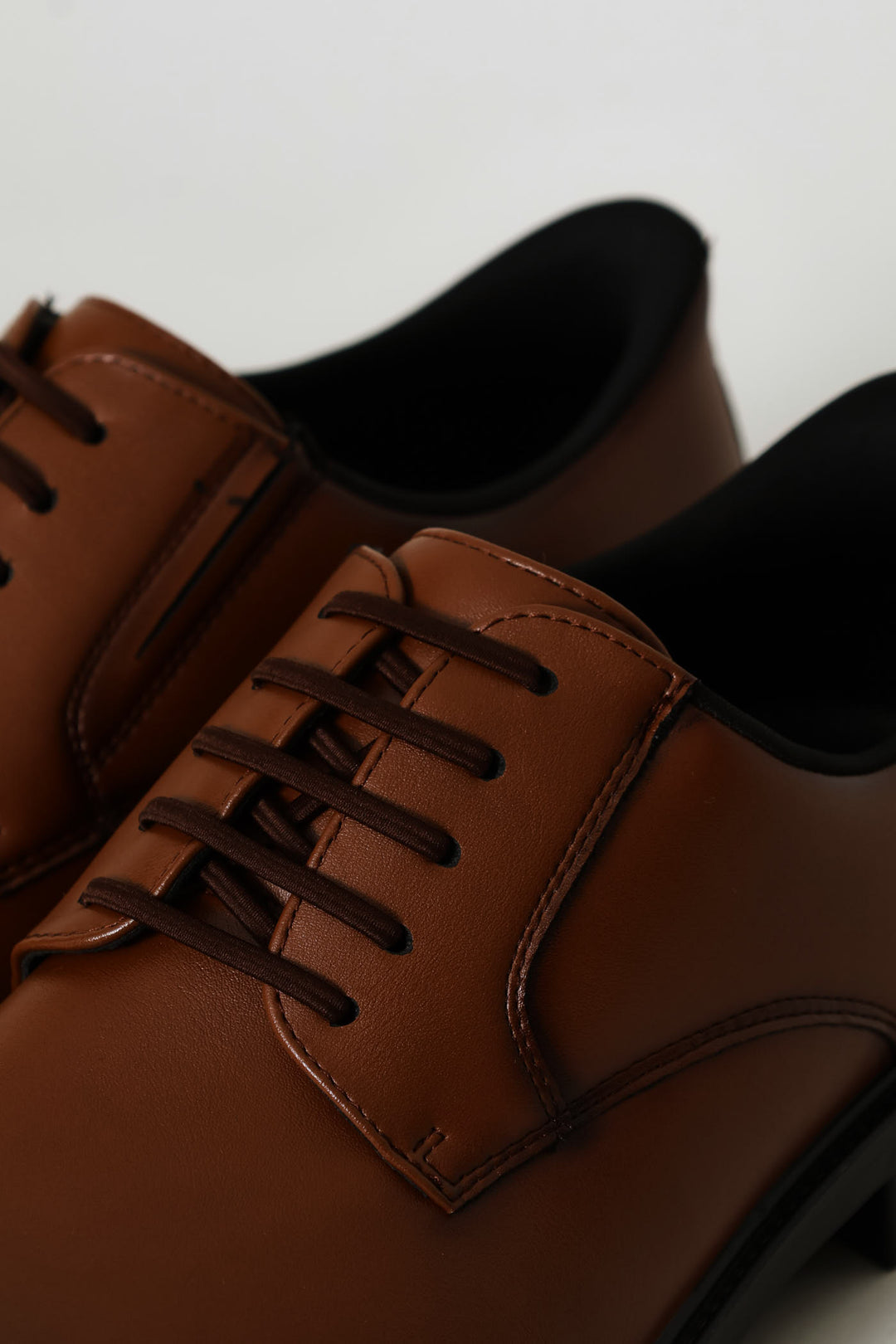 Pc Eezy Fit Toe Cap Derby Shoe - Black