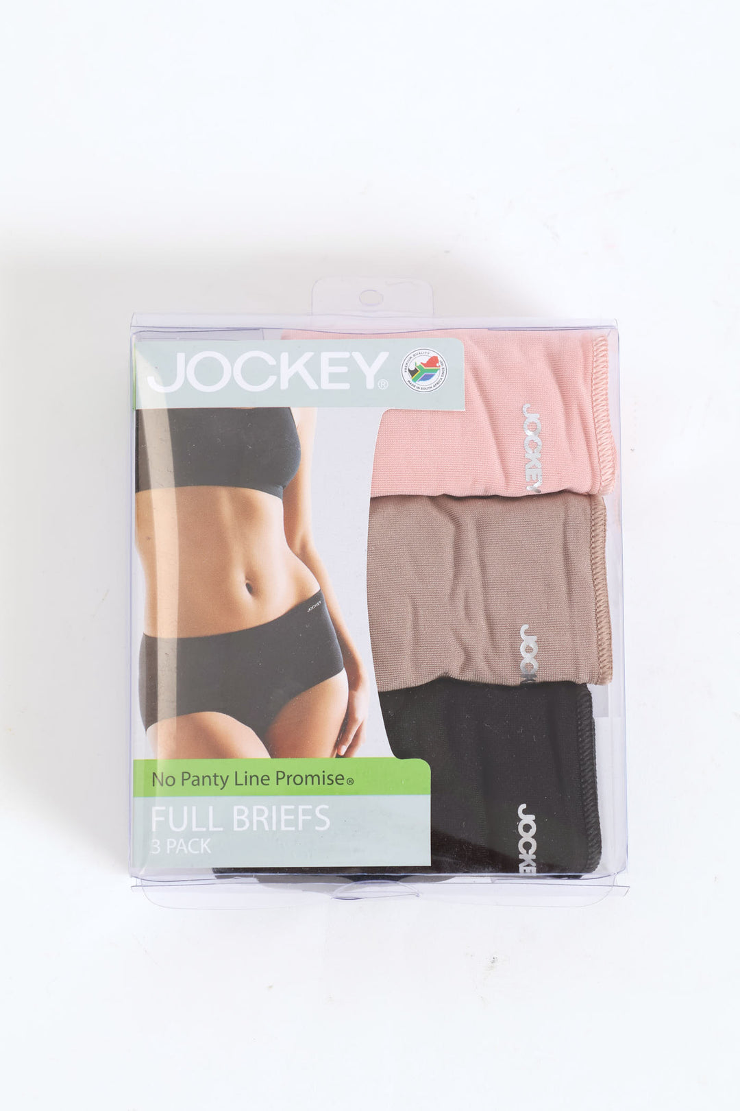 3 Pack Plain Brief Panties - Multi