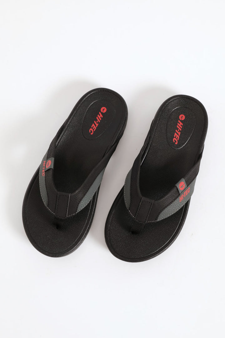 Hobie Wide Vamp Sandal - Black