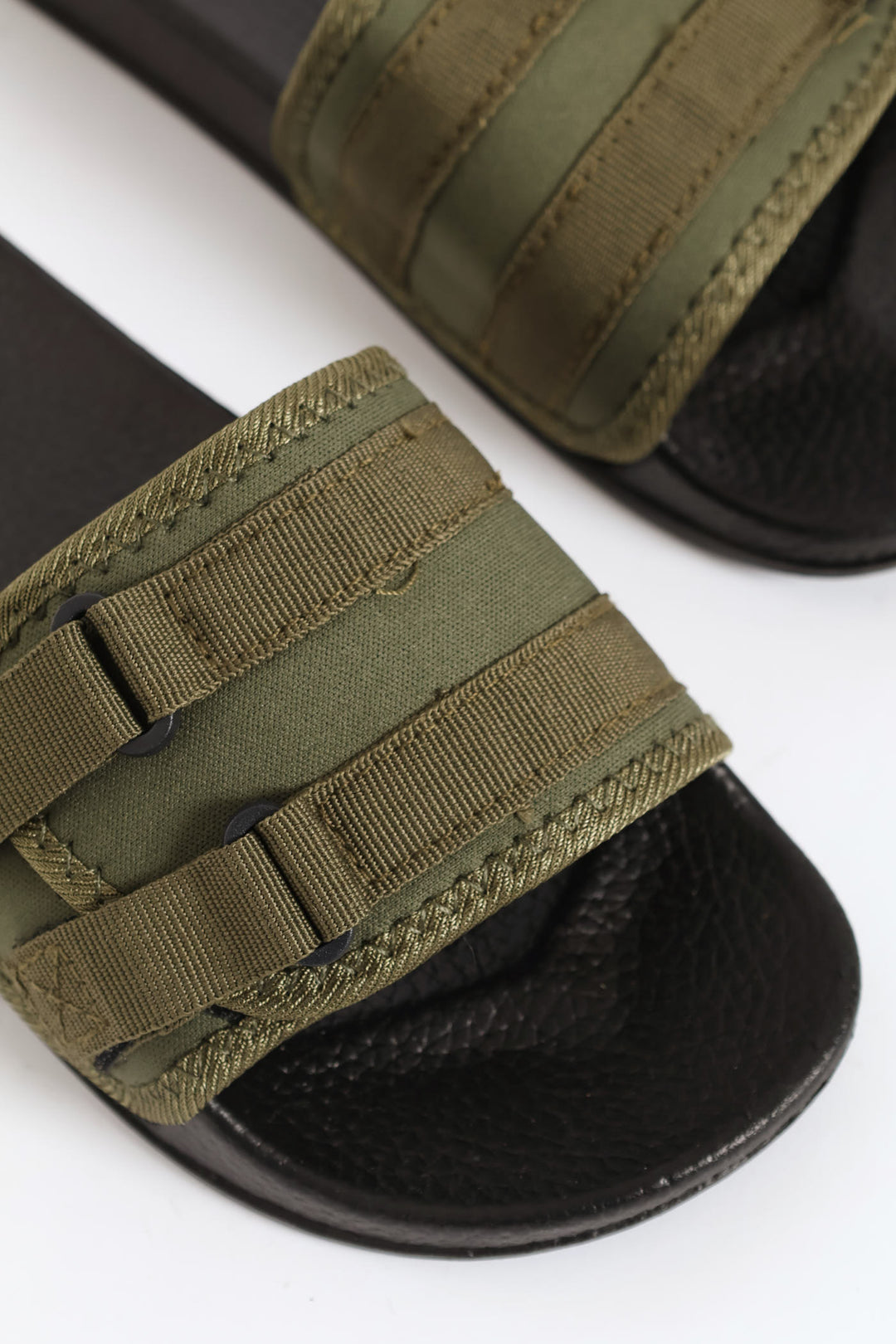 Boys Utlity Pool Slide - Olive