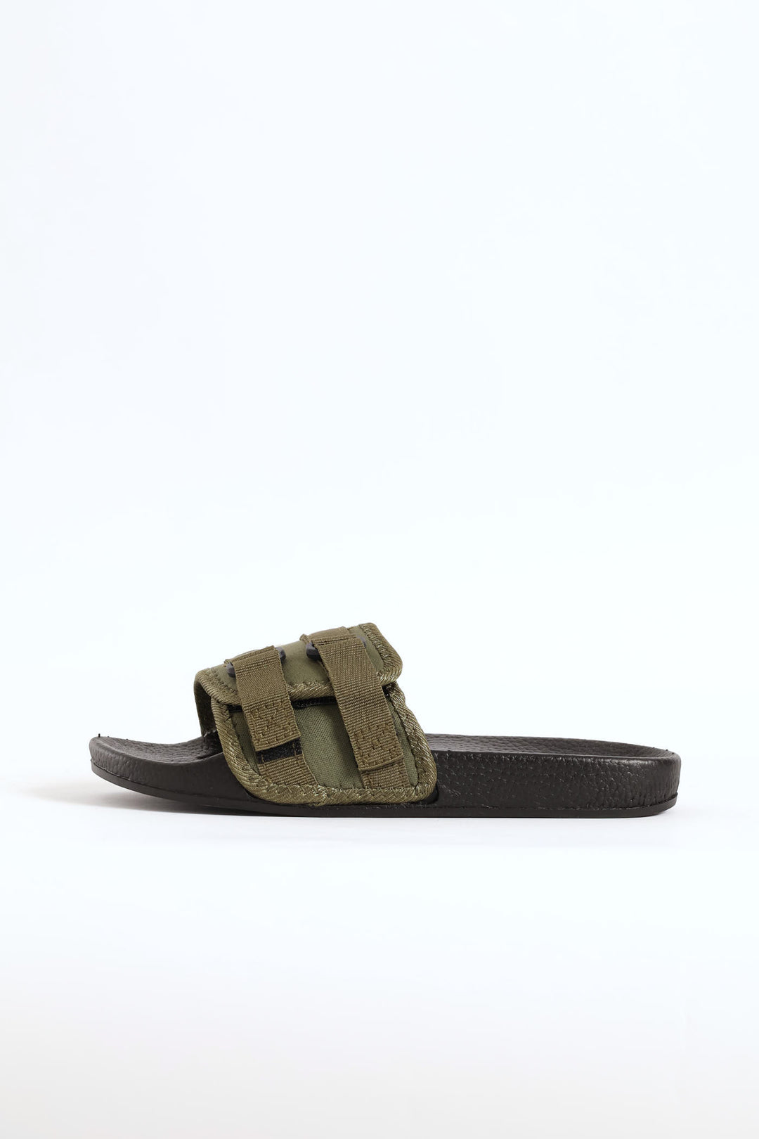 Boys Utlity Pool Slide - Olive