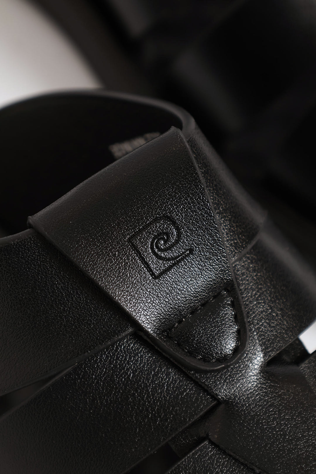 Comfort Strappy Upper Sandal - Black