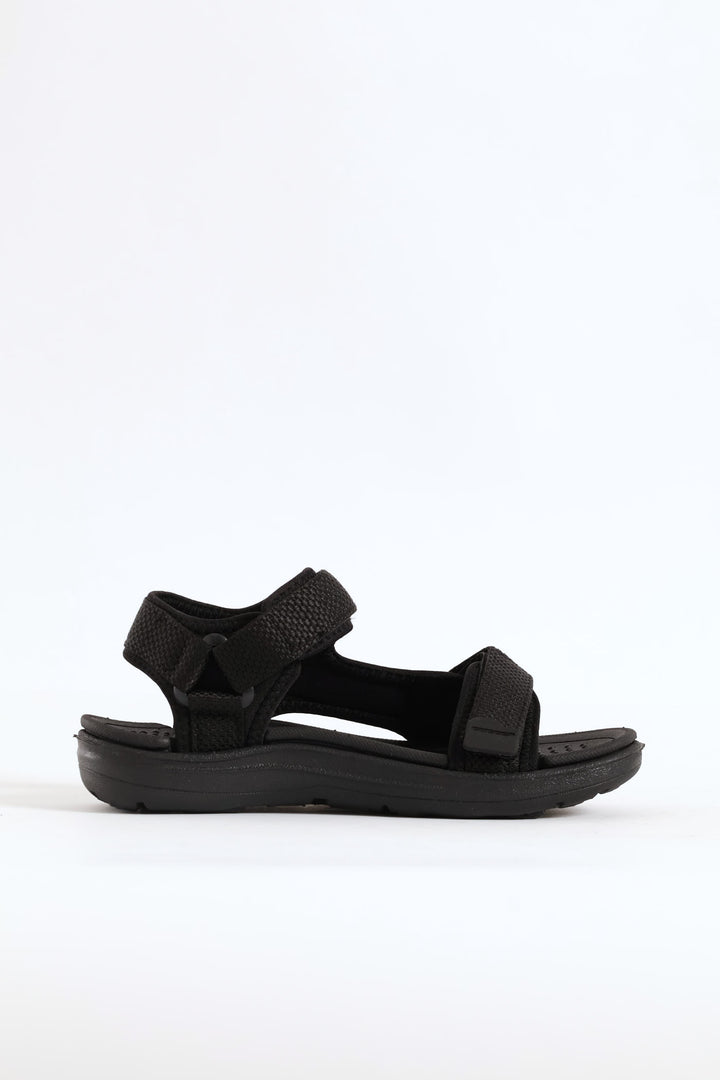 Boys Mono Sports Sandal - Black