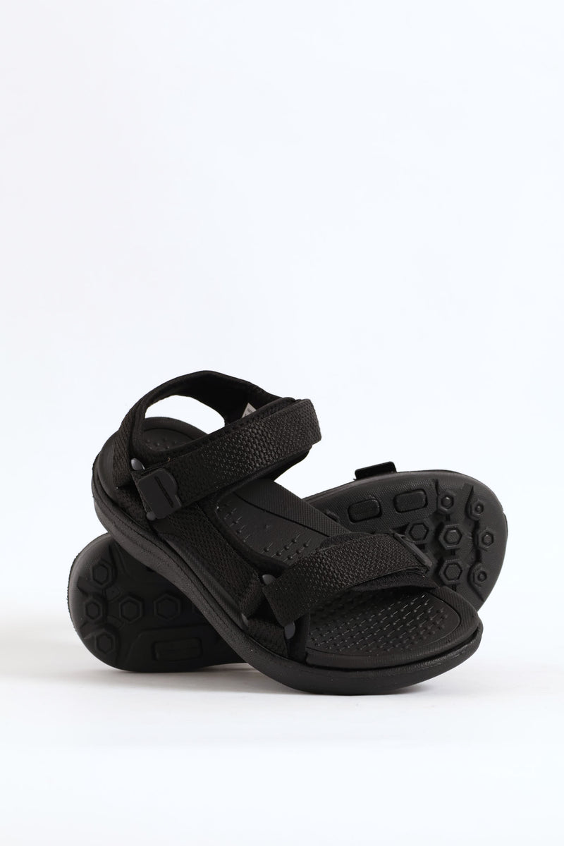 Boys Mono Sports Sandal - Black
