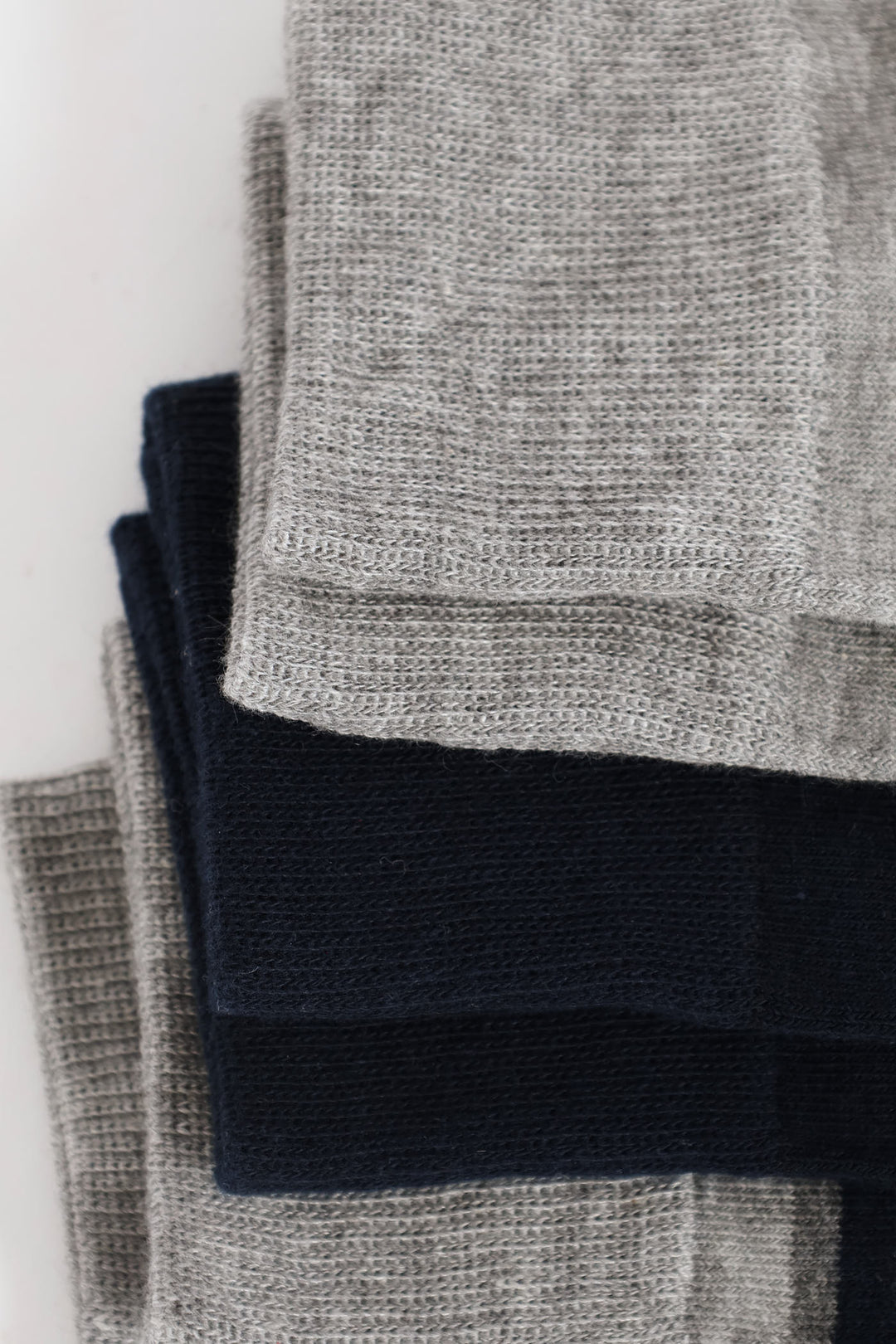 3 Pack Anklet Socks - Grey/Navy