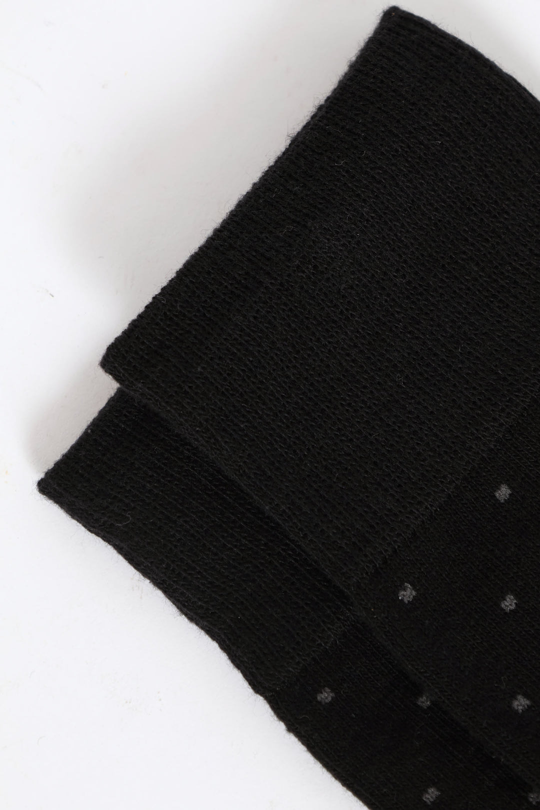 Single Mini Dots Anklet Sock - Black