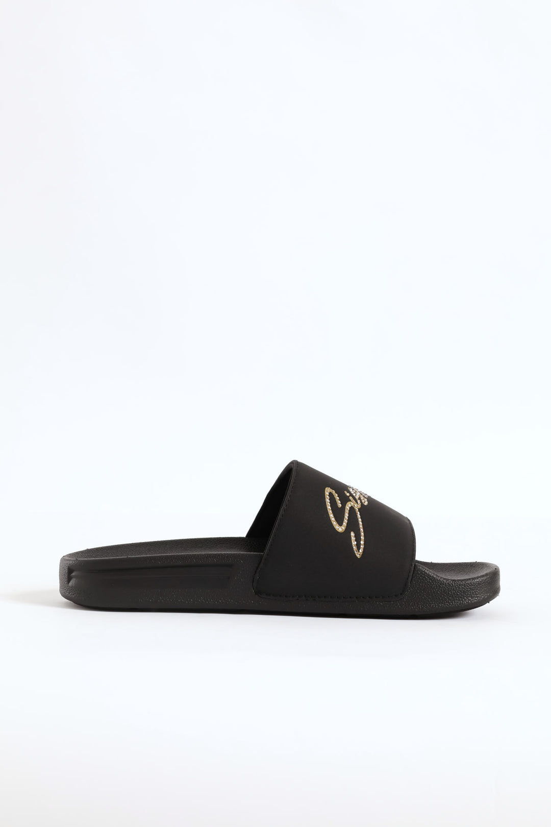 Paula Logo Slide - Black