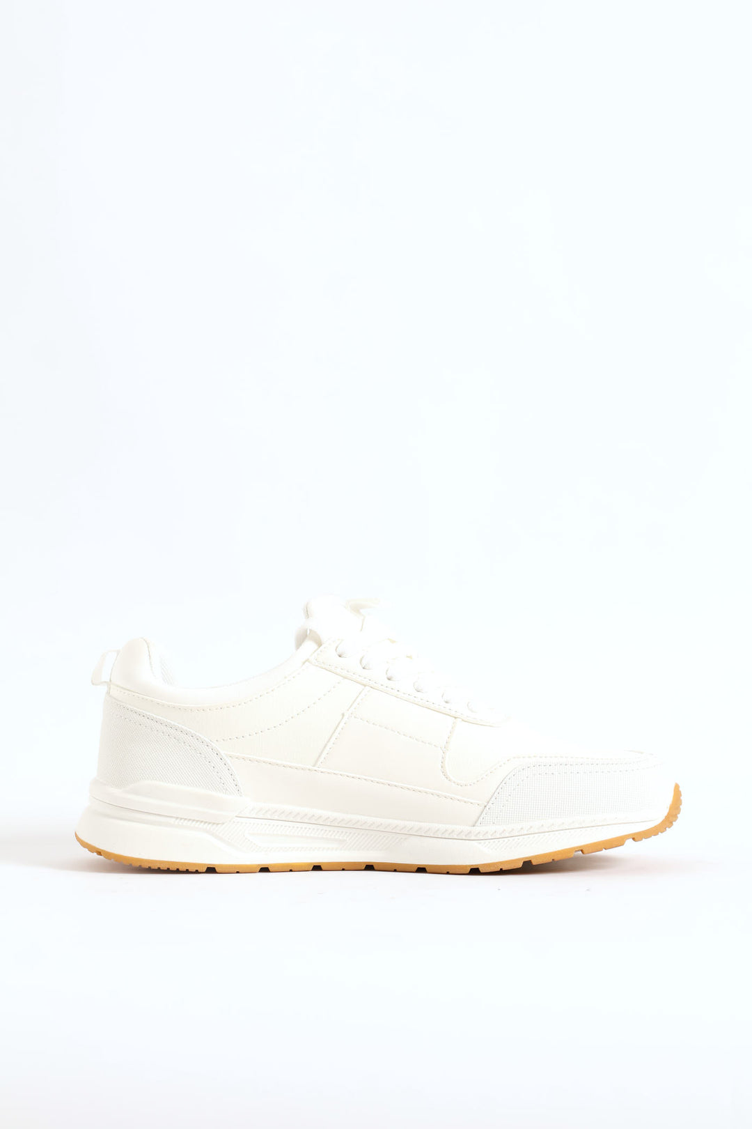 Smart Casual Lace Up Sneaker - White