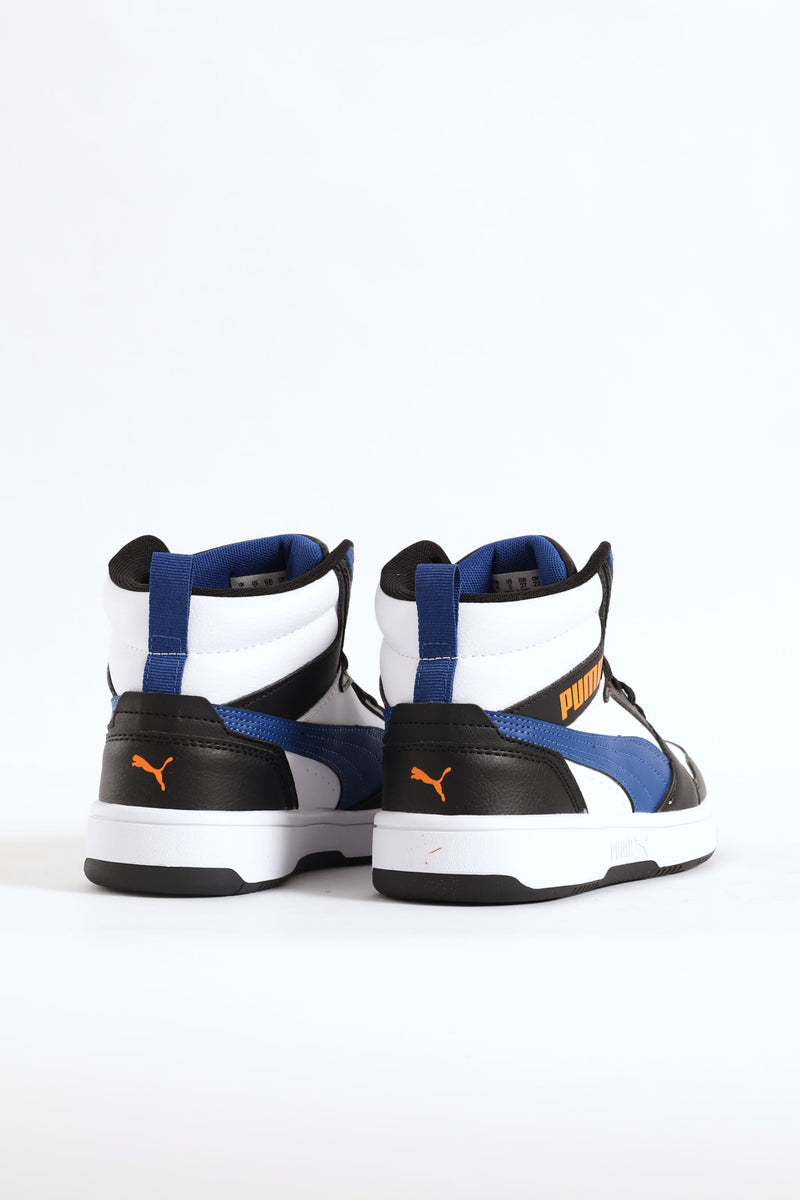 Boys Rebound V6 Mid Jr Sneaker - Multi