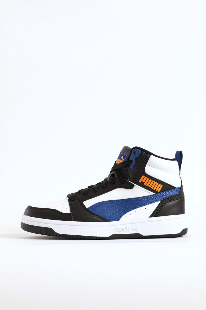 Boys Rebound V6 Mid Jr Sneaker - Multi