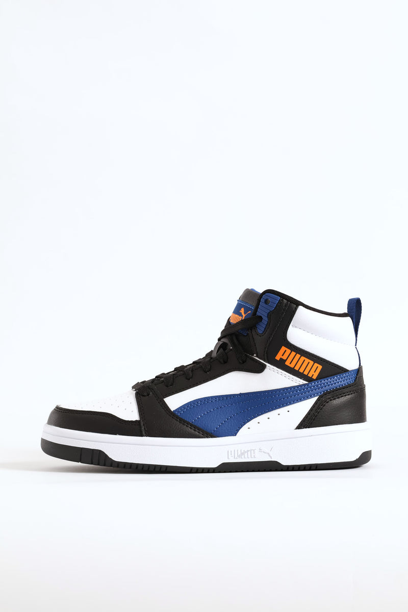Boys Rebound V6 Mid Jr Sneaker - Multi
