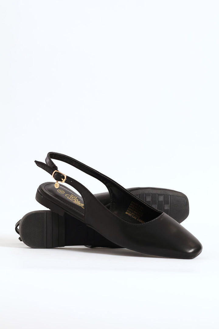 Candice 5 Slingback Pump - Black