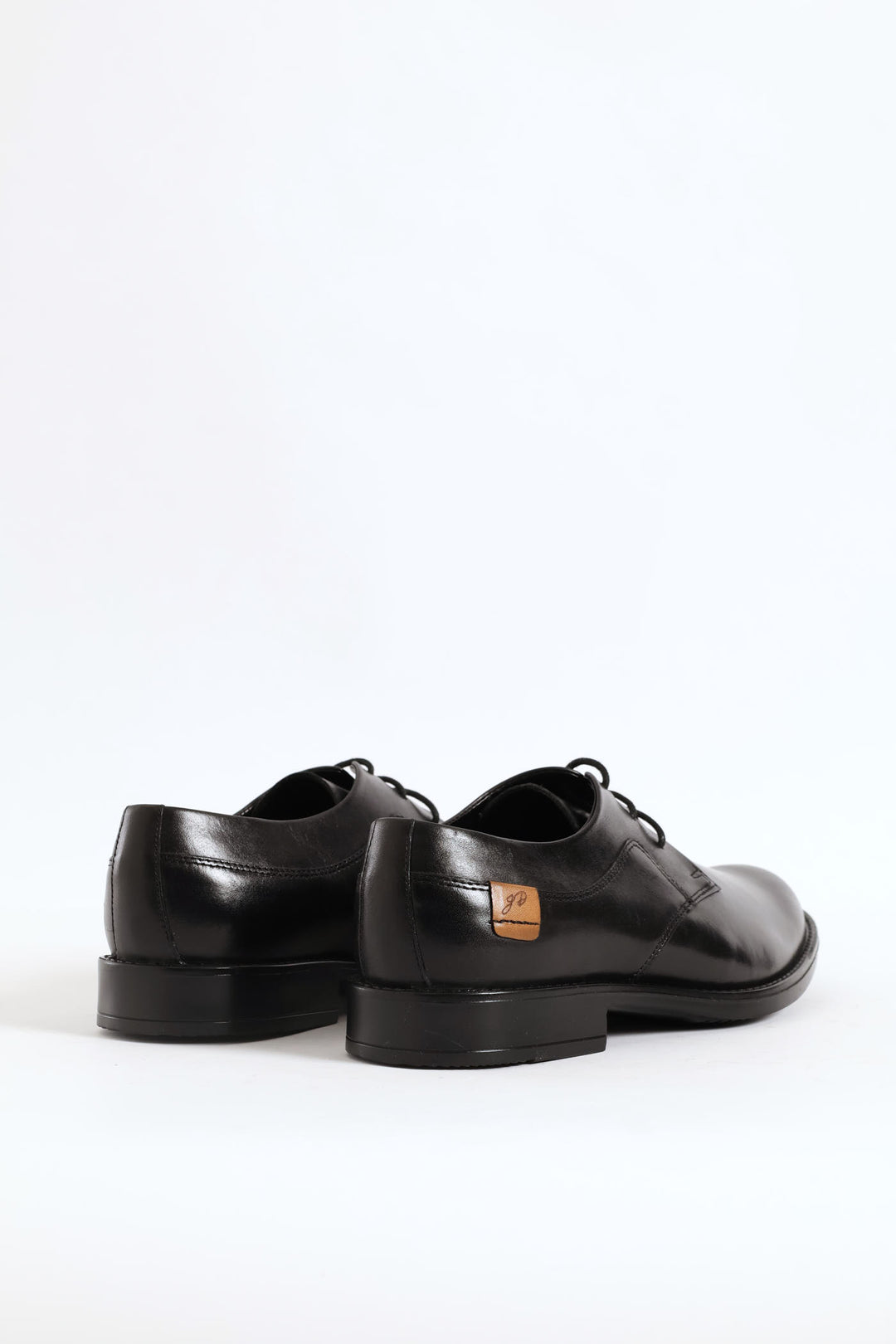 Leather Derby Shoe - Black