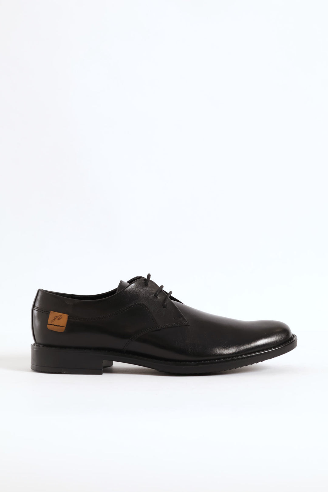 Leather Derby Shoe - Black