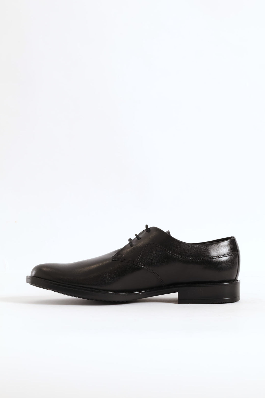 Leather Derby Shoe - Black
