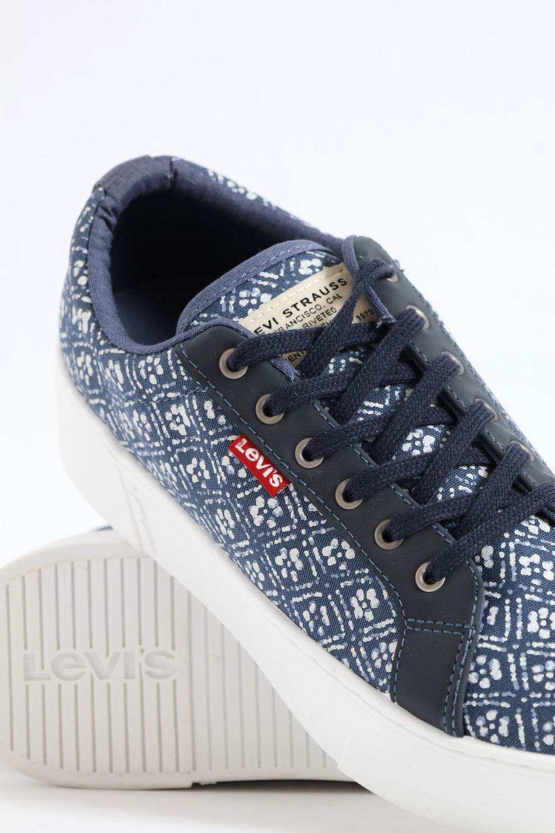 Geo Platform Sneaker - Navy