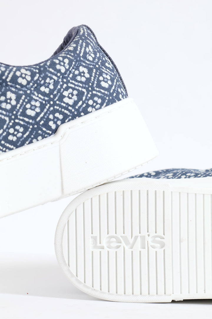 Geo Platform Sneaker - Navy