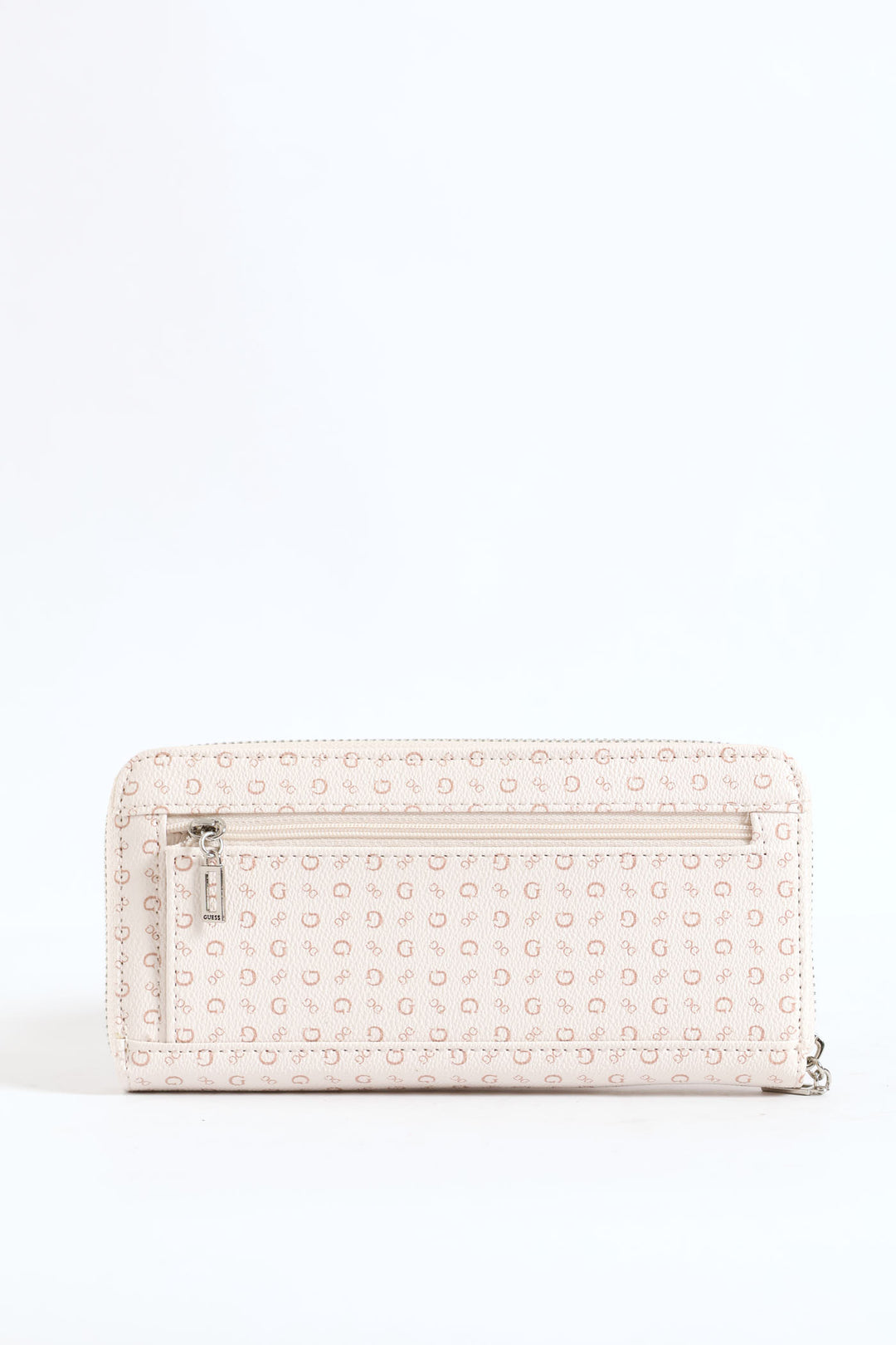 Abbas Large Zip Around Purse - Blush