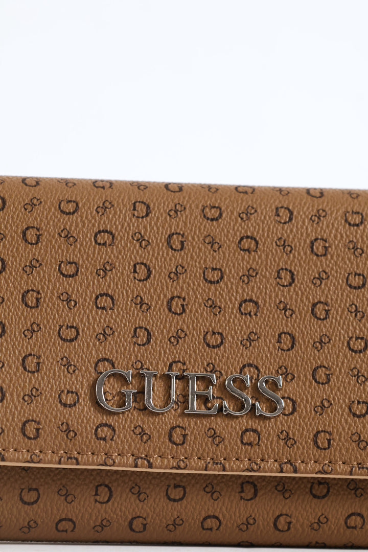 Abbas Slim Clutch Bag - Brown