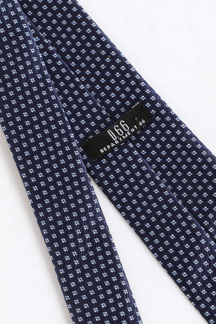 Dotted Tie - Navy