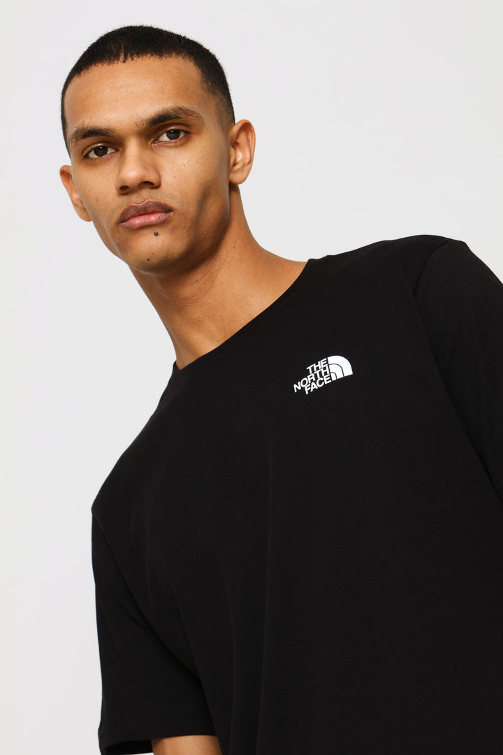 Vertical Regular Tee - Black