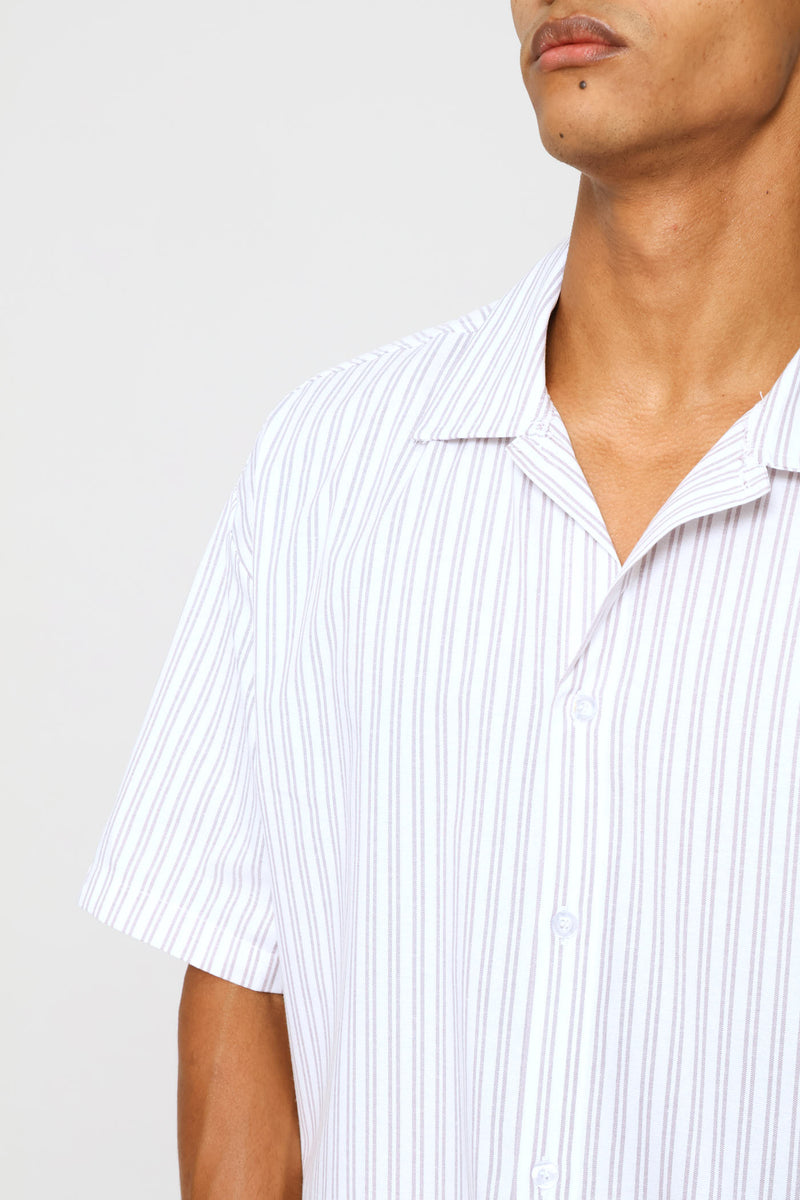 Stripe Shirt - Stone