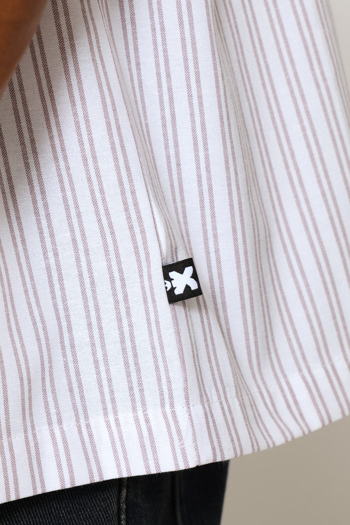 Stripe Shirt - Stone