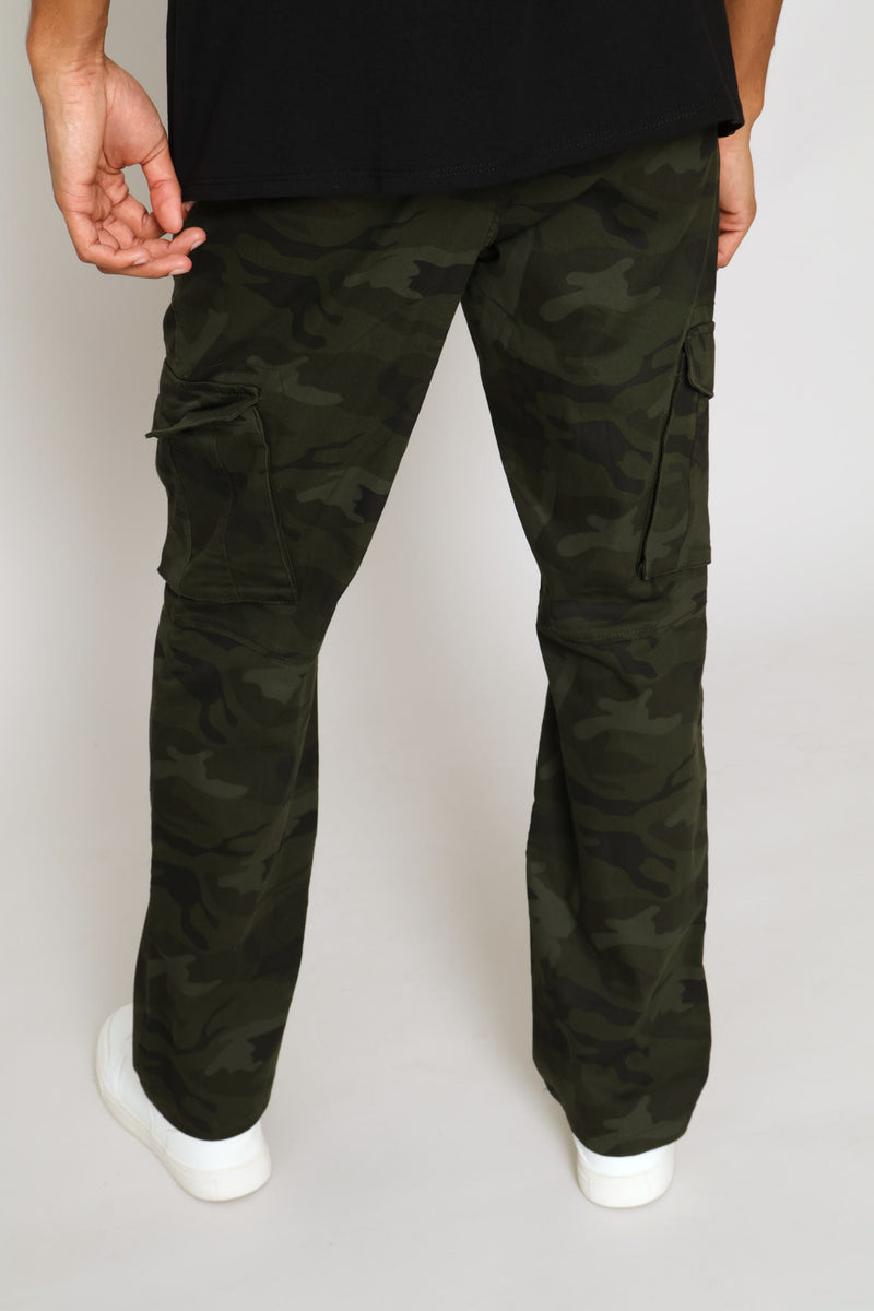 Utility Cargo Pants - Camo