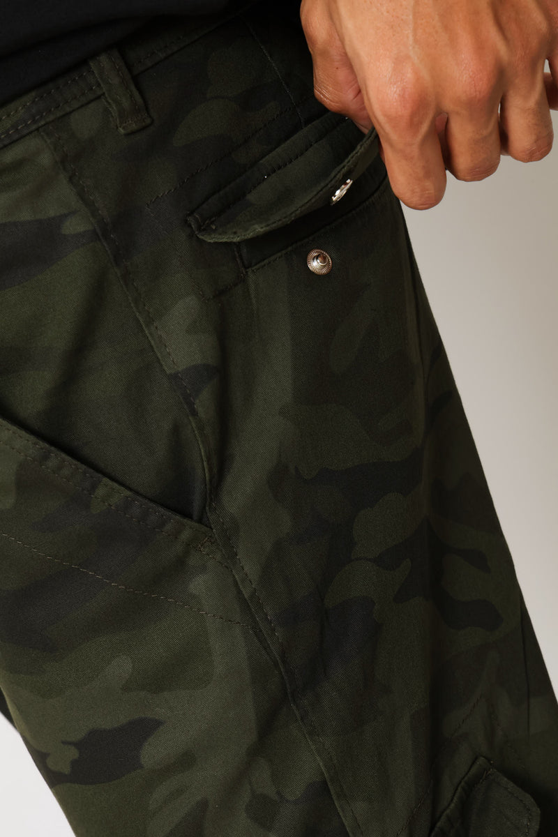Utility Cargo Pants - Camo