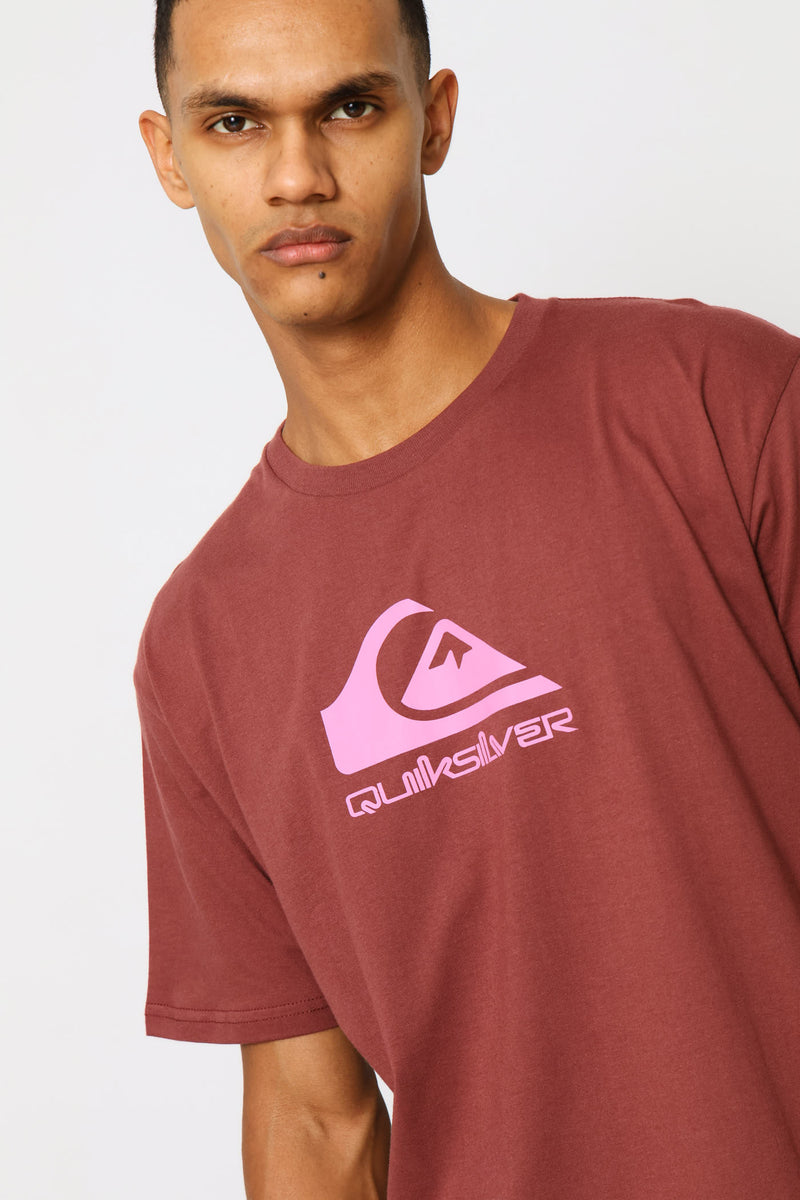 Corp Logo Tee - Rust
