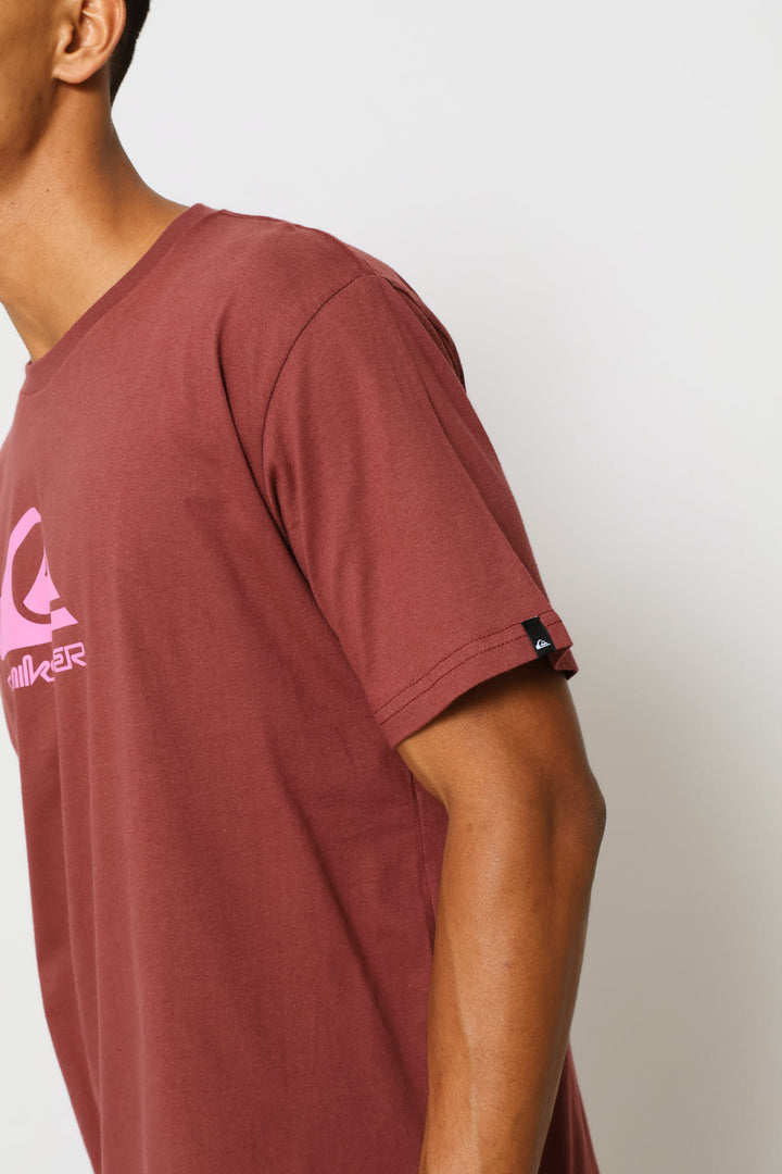 Corp Logo Tee - Rust