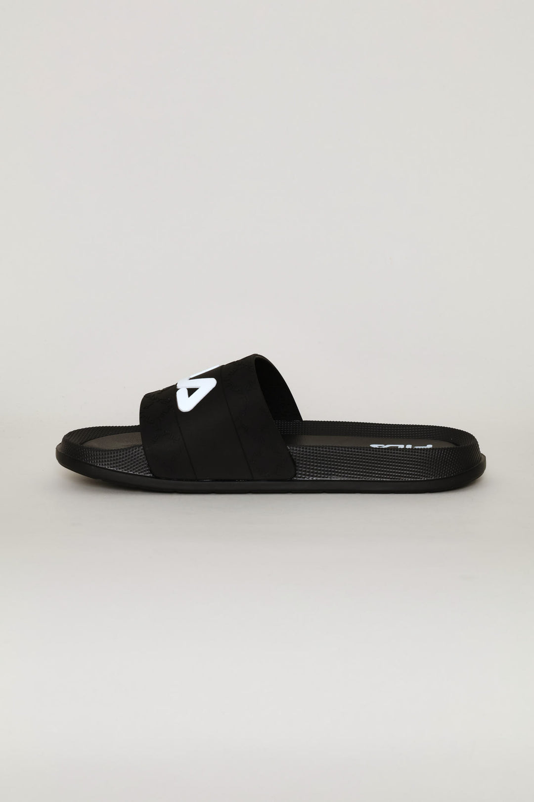 George Rubber Upper Pool Slide - Black