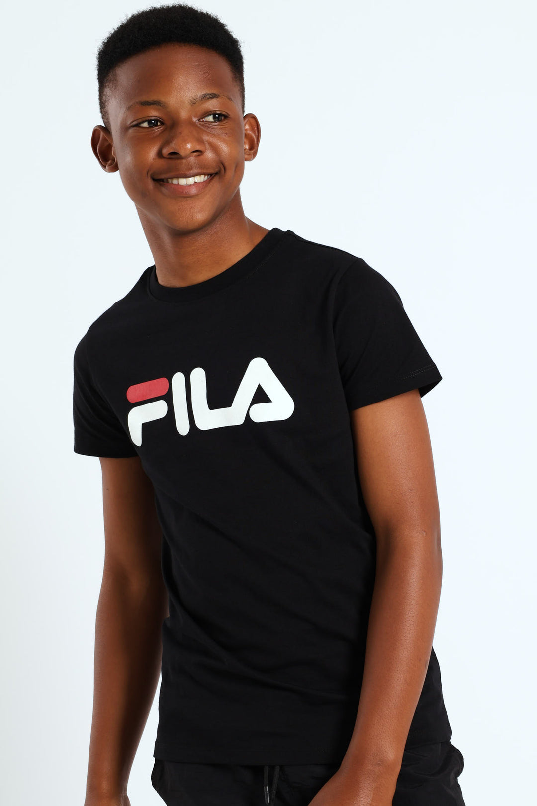 Boys Deckle TEE - Black