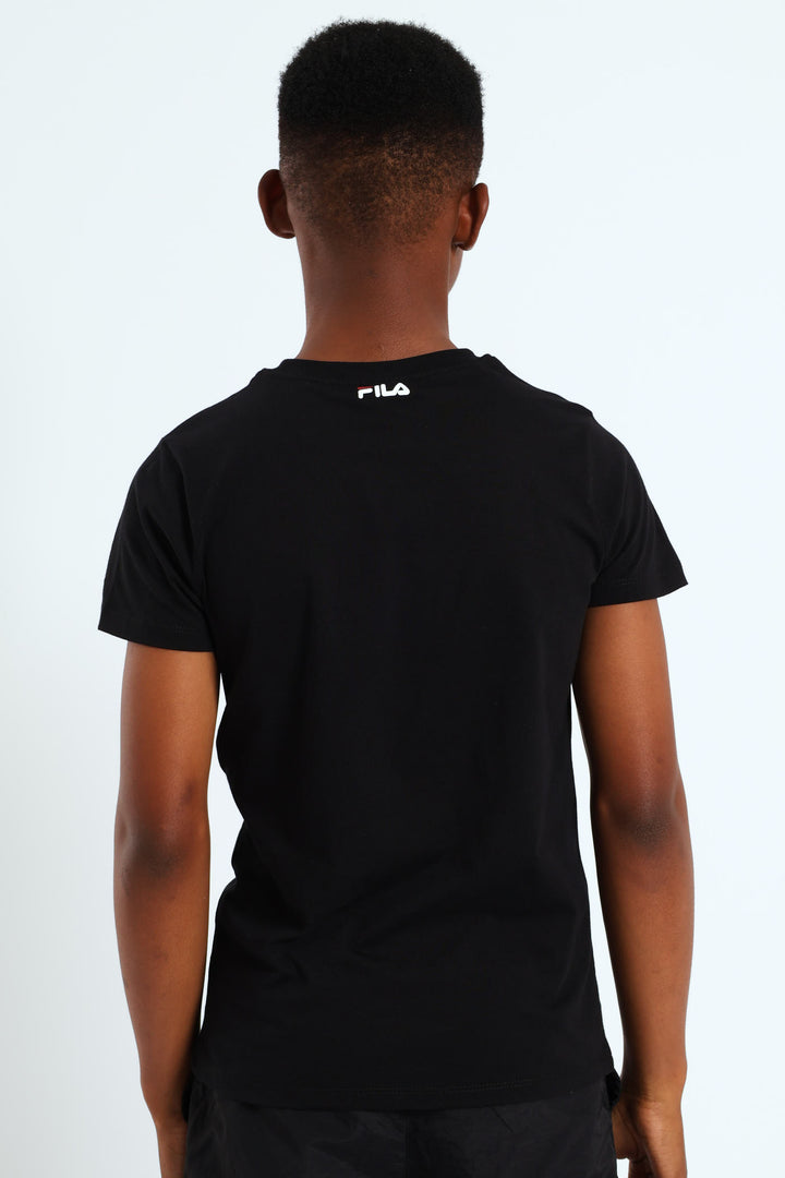 Boys Deckle TEE - Black