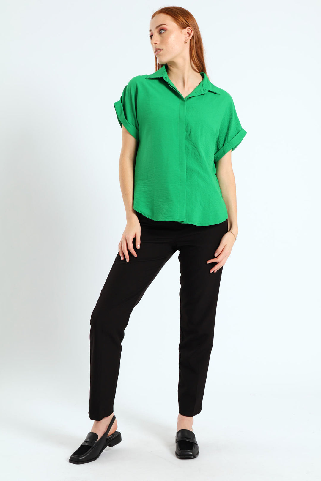 Easy Wearing Shirt - Emerald