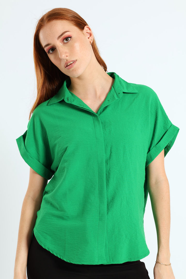 Easy Wearing Shirt - Emerald
