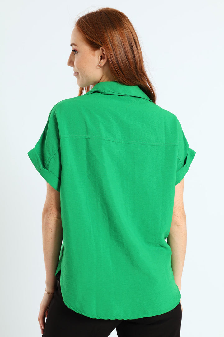 Easy Wearing Shirt - Emerald