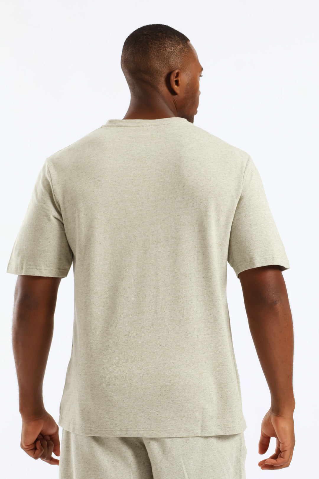 Henley Pyjama Top - Sage